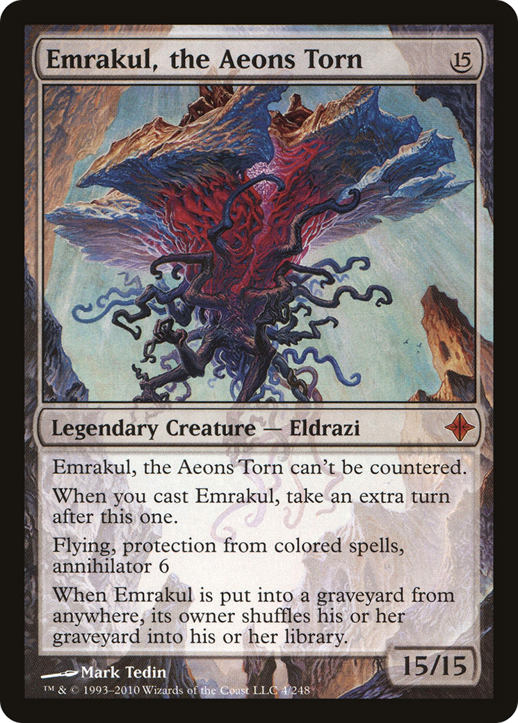 Emrakul, the Aeons Torn (ROE-004) - Rise of the Eldrazi