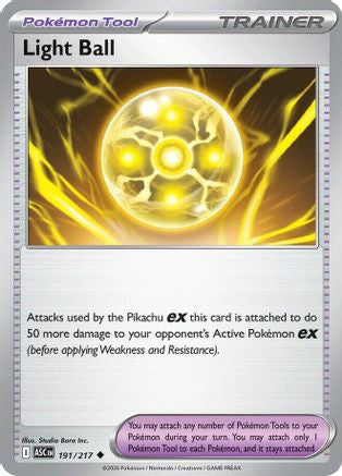 Light Ball 191 Me Ascended Heroes