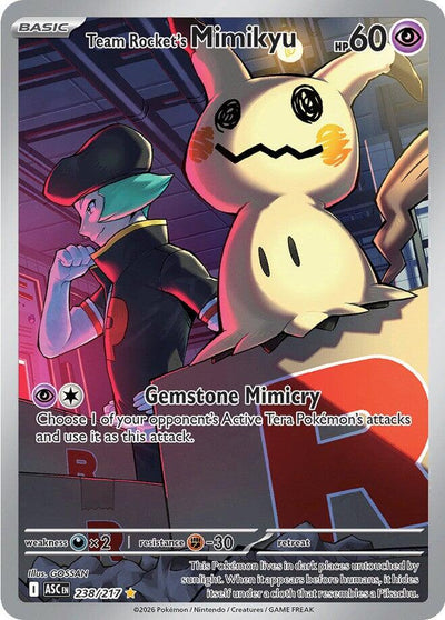 Team Rocket's Mimikyu - 238/217 - 238/217 - (ME: Ascended Heroes)