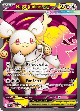 Mega Audino ex (253/217) - ME Ascended Heroes Holofoil