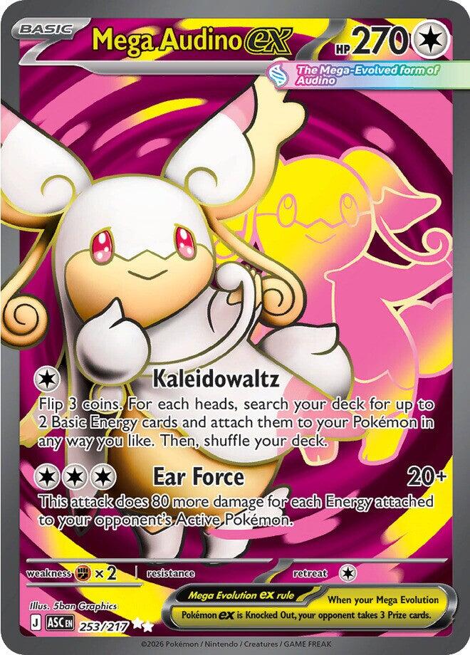 Mega Audino ex - 253/217 - 253/217 - (ME: Ascended Heroes)