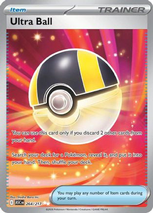 Ultra Ball 264 217 264 Me Ascended Heroes Holofoil
