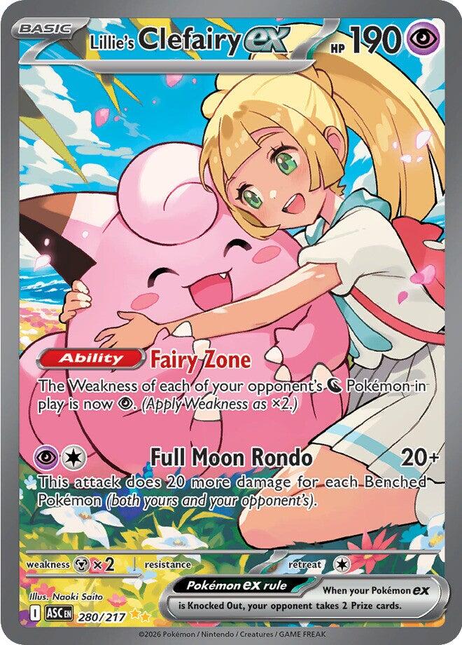 Lillie's Clefairy ex - 280/217 - 280/217 - (ME: Ascended Heroes)