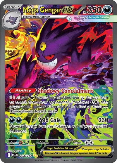 Mega Gengar ex - 284/217 - (ME: Ascended Heroes)