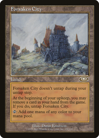 Forsaken City (PLS-139) - Planeshift Foil