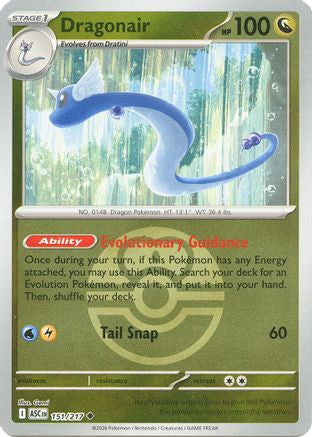 Dragonair Love Ball 151 Me Ascended Heroes Reverse Holofoil