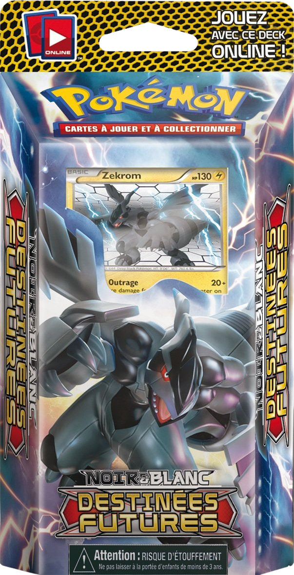 Theme Deck Vortex Voltaïque Noir & Blanc FRENCH