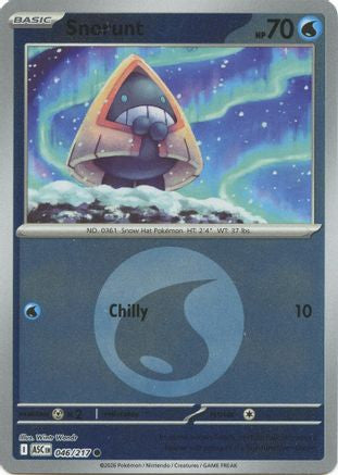 Snorunt 046 217 Energy Symbol Pattern 46 Me Ascended Heroes Reverse Holofoil