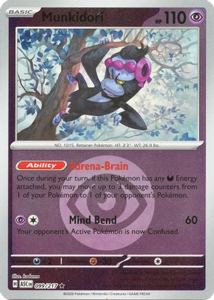 Munkidori Energy Symbol Pattern 99 Me Ascended Heroes Reverse Holofoil