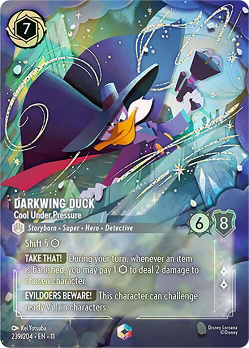 Darkwing Duck - Cool Under Pressure (Enchanted) - 239/204 - (Winterspell)