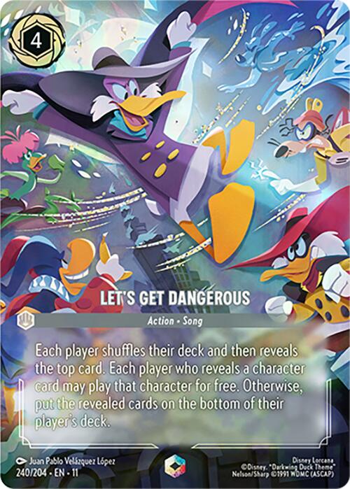 Let's Get Dangerous (Enchanted) - 240/204 - (Winterspell)