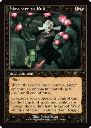 Nowhere to Run (Retro Frame) (WPN-001) - WPN & Gateway Promos