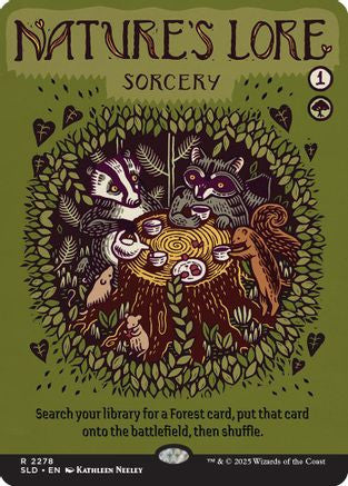 Nature's Lore (2278) (SLD-2278) - Secret Lair Drop Series Foil