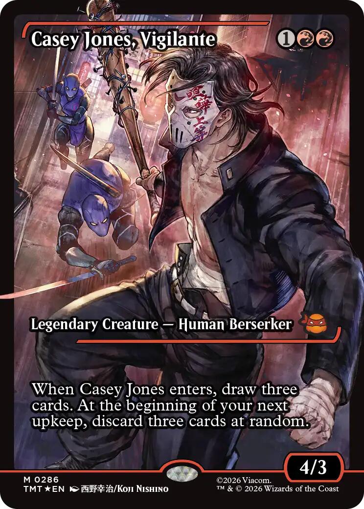 Casey Jones, Vigilante (0286) (Showcase) - 286 - (Teenage Mutant Ninja Turtles)