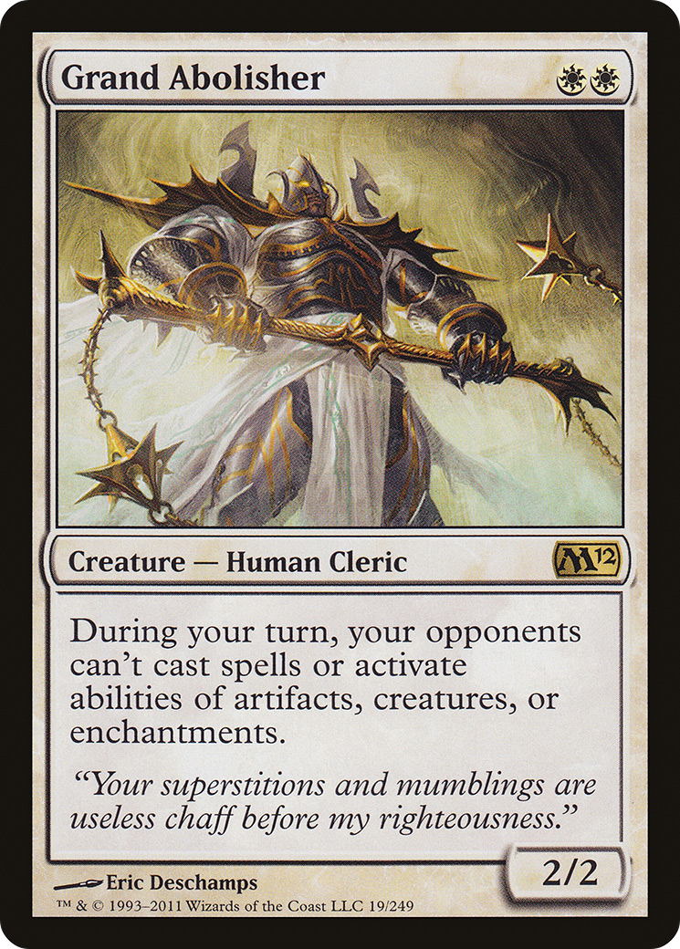 Grand Abolisher (M12-019) - Magic 2012