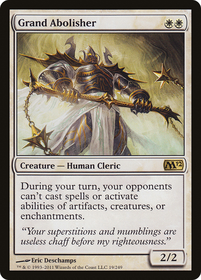 Grand Abolisher (M12-019) - Magic 2012