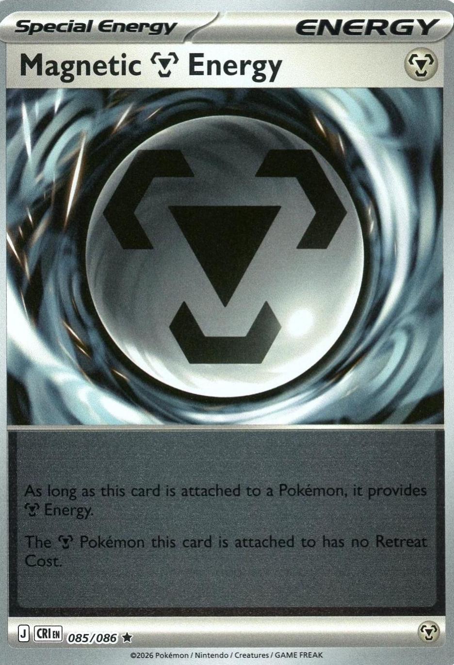 Magnetic M Energy - 085/086 - Rare [me04-085] [Reverse Holo]