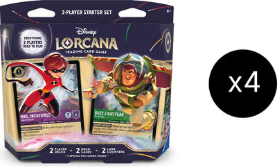 Disney Lorcana: Wilds Unknown - Wilds Unknown 2-Player Starter Set Display