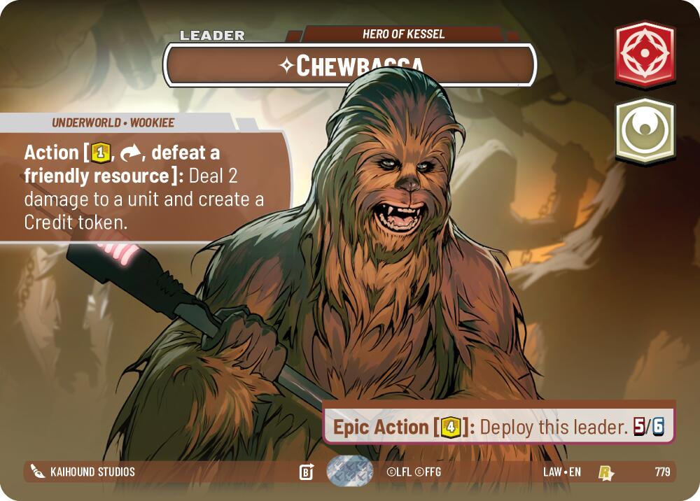 Chewbacca - Hero of Kessel (Showcase) - 779 - (A Lawless Time)