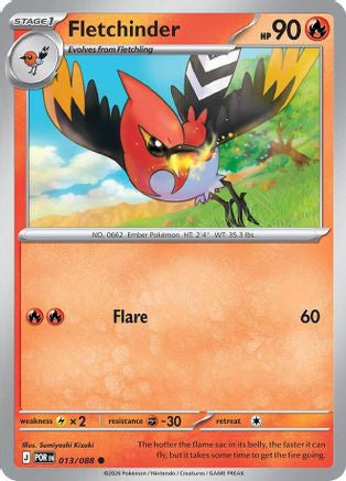 Fletchinder 13 Me03 Perfect Order Reverse Holofoil