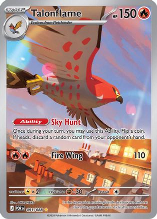 Talonflame - 091/088 91 - ME03 Perfect Order Holofoil
