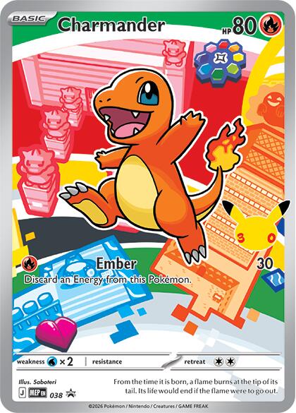 Charmander - 038 - 038 - (ME: Mega Evolution Promo)