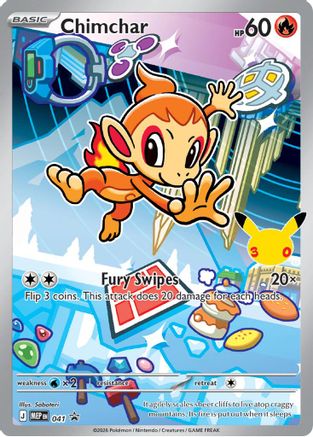 Chimchar - 041 41 - ME Mega Evolution Promo Holofoil