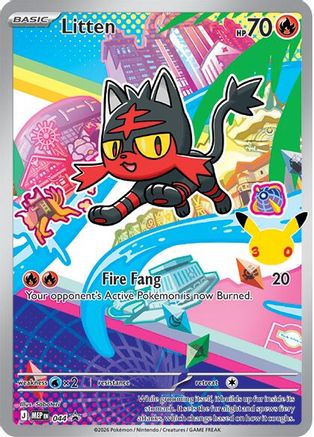 Litten - 044 44 - ME Mega Evolution Promo Holofoil