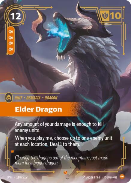 Unleashed - Elder Dragon 118/219