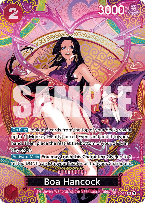 Boa Hancock (SP) - OP12-014 - (Adventure on Kami's Island)