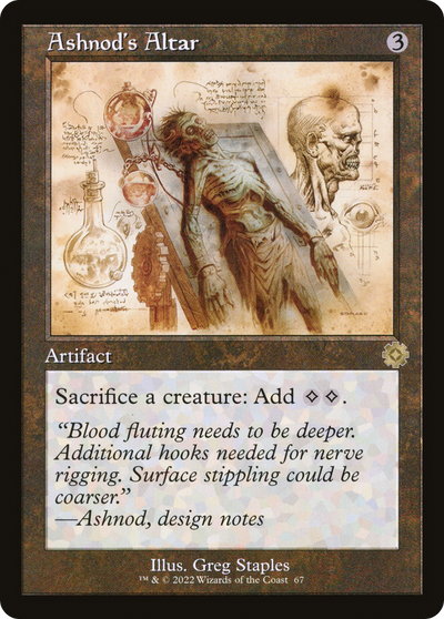 Ashnod's Altar (BRR-067) - The Brothers' War Retro Artifacts