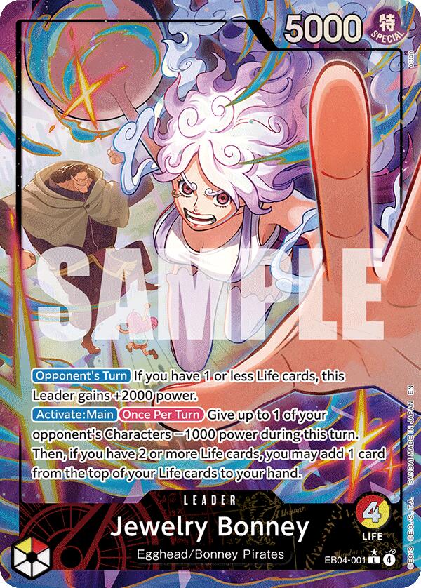 Jewelry Bonney (EB04-001) (Alternate Art) - EB04-001 - (Adventure on Kami's Island)