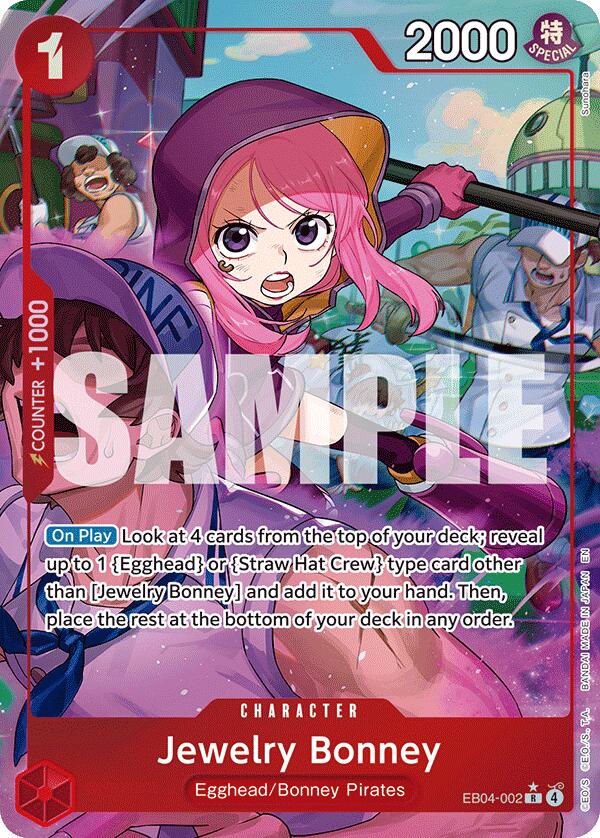 Jewelry Bonney (EB04-002) (Alternate Art) - EB04-002 - (Adventure on Kami's Island)