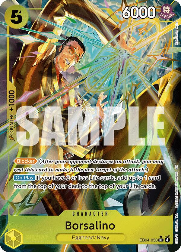 Borsalino (Alternate Art) - EB04-058 - (Adventure on Kami's Island)