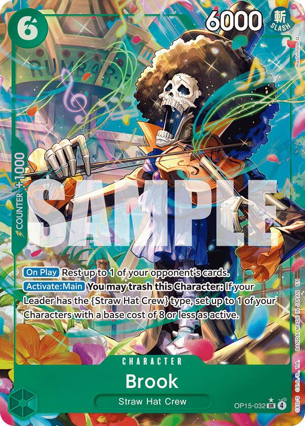 Brook (OP15-032) (Alternate Art) - OP15-032 - (Adventure on Kami's Island)