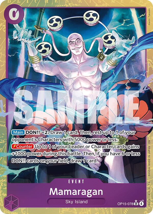 Mamaragan (Alternate Art) - OP15-078 - (Adventure on Kami's Island)