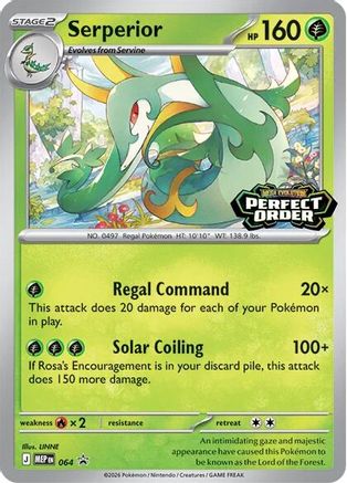 Serperior - 064 64 - ME Mega Evolution Promo