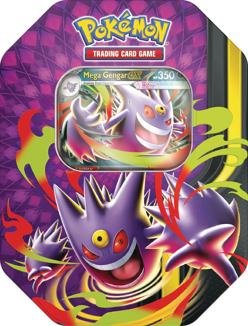 Pokemon TCG: Mega Moonlit Tin [Mega Gengar ex]