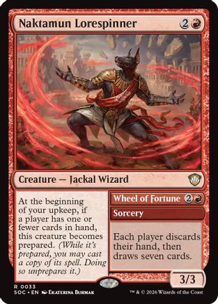 Naktamun Lorespinner (SOC-033) - Commander: Secrets of Strixhaven
