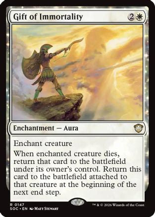 Gift of Immortality (SOC-147) - Commander: Secrets of Strixhaven