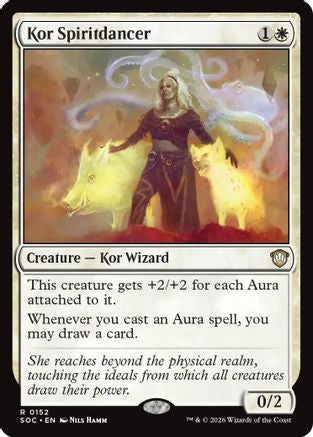 Kor Spiritdancer (SOC-152) - Commander: Secrets of Strixhaven