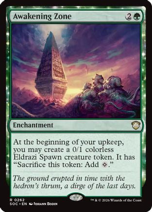 Awakening Zone (SOC-262) - Commander: Secrets of Strixhaven