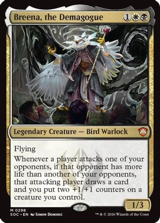 Breena, the Demagogue (SOC-298) - Commander: Secrets of Strixhaven
