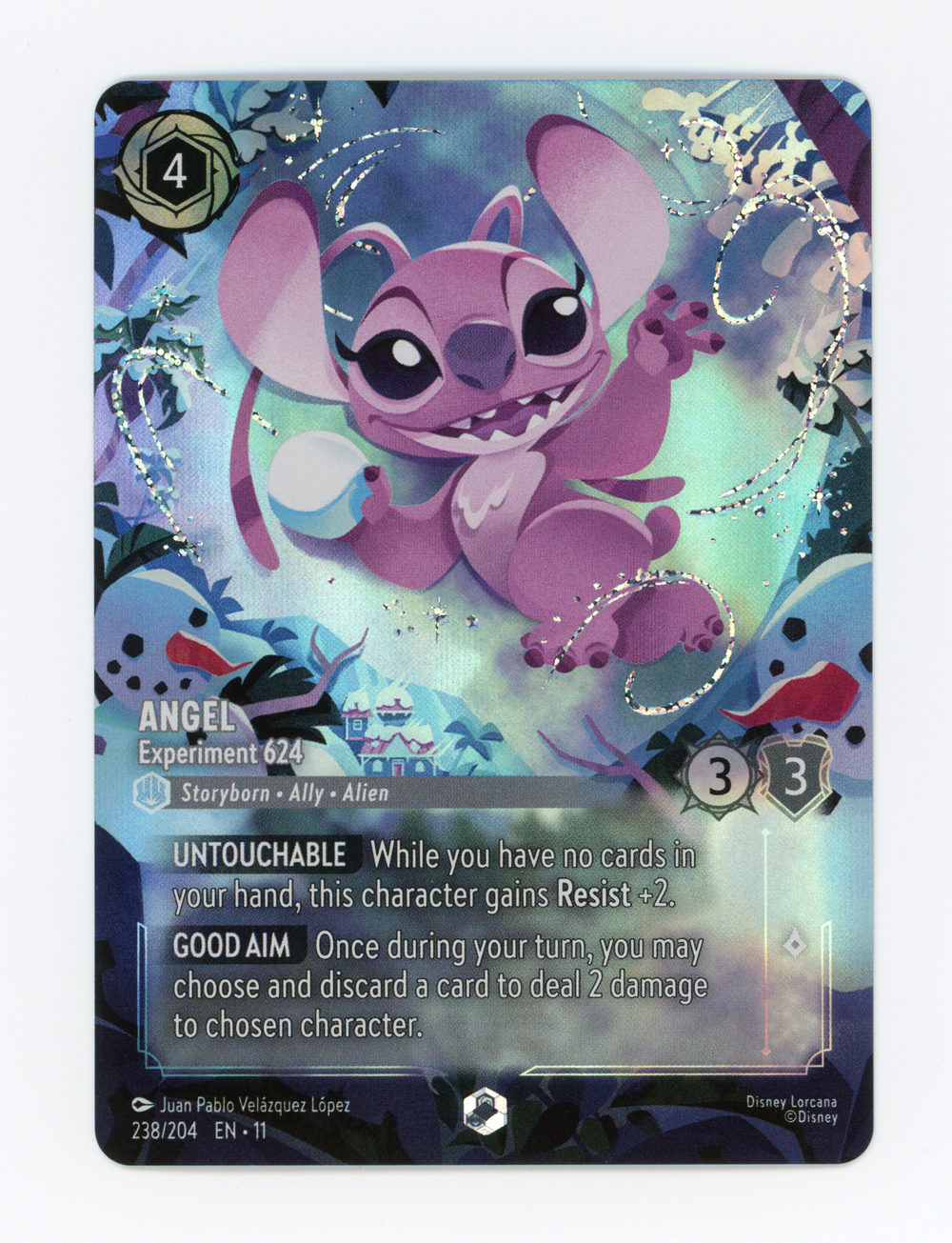 Angel - Experiment 624 — Enchanted|Holofoil — ID 16824