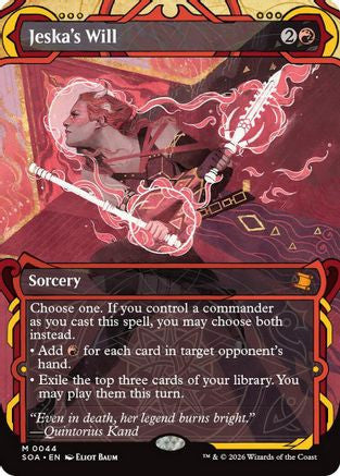 Jeska's Will (SOA-044) - Secrets of Strixhaven: Mystical Archive