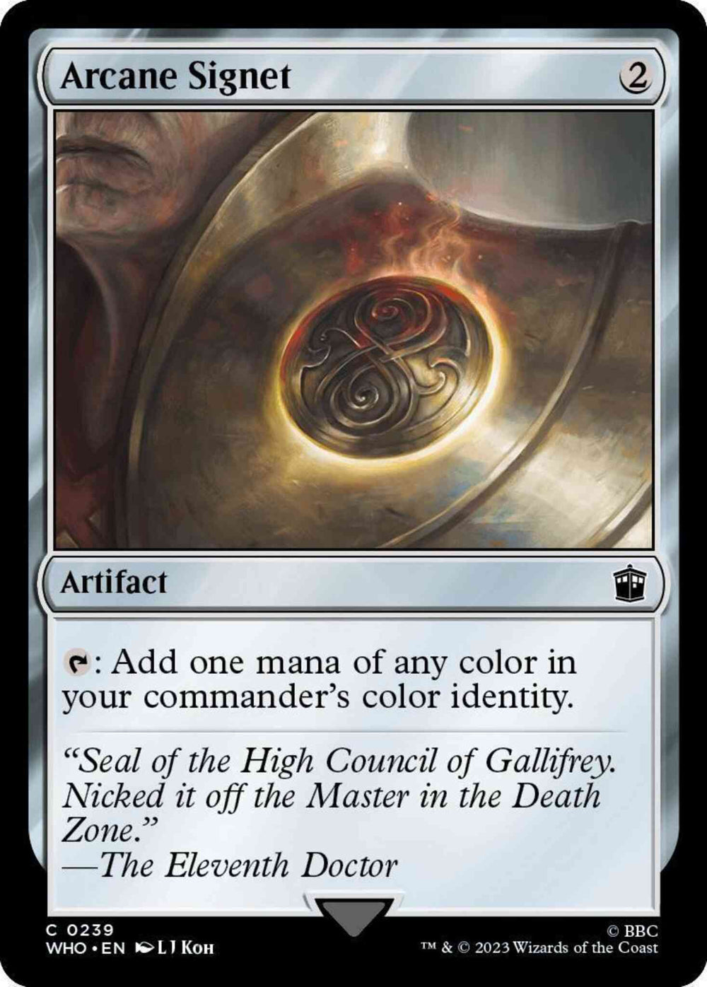 Arcane Signet [239] [Universes Beyond: Doctor Who] [Non-Foil]