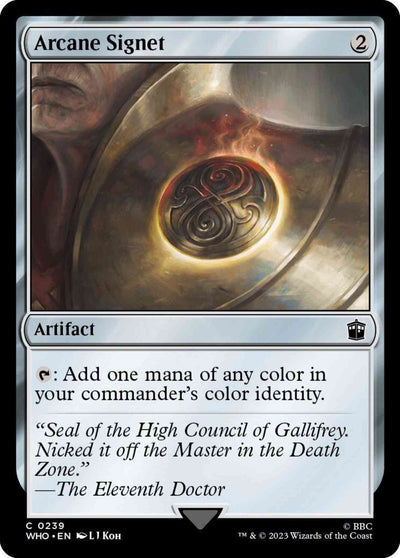 Arcane Signet [239] [Universes Beyond: Doctor Who] [Non-Foil]