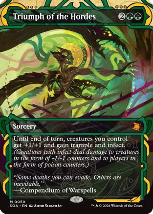 Triumph of the Hordes (SOA-059) - Secrets of Strixhaven: Mystical Archive Foil