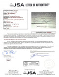 Joe Frazier Authentic Signed 8.5x13 1967 Boxing License Renewal App JSA #ZZ80605