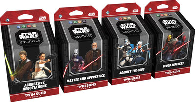 Star Wars Unlimited: Twin Suns - Twin Suns - 4 Deck Bundle